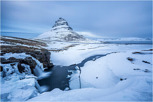Dawn, Kirkjufell - Iceland winter