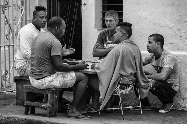 Domino players, Cienfuegos - Cuba