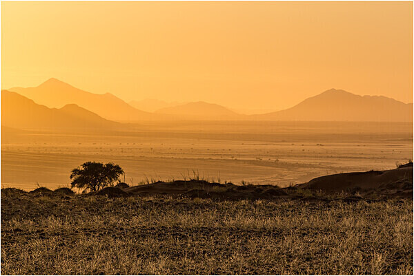 Early morning sun, Wolwedans - Namibia
