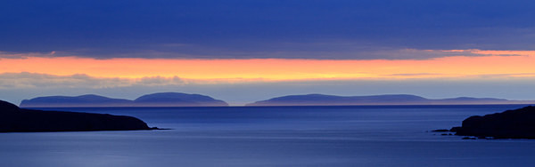 Orkney dawn from Midtown, Kyle of Tongue - North West Scotland