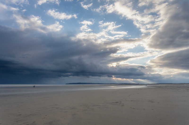 Storm Passes Camber Sands - Seascapes