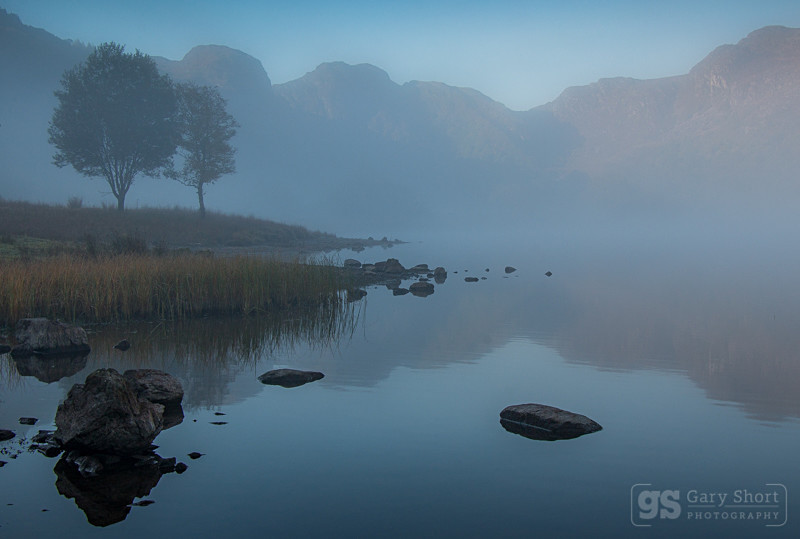 Misty morning, Llyn Crafnant - Snowdonia images