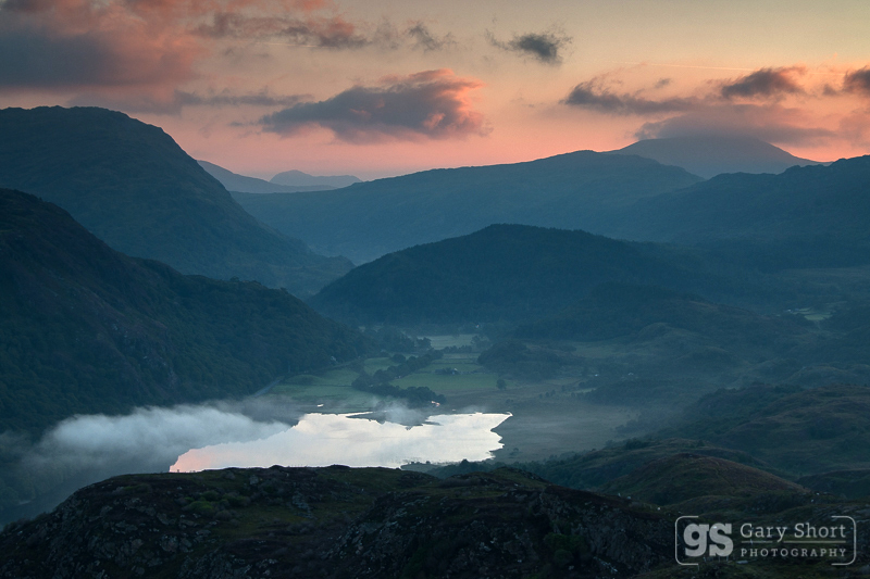 September dawn, Llyn Dinas - Snowdon