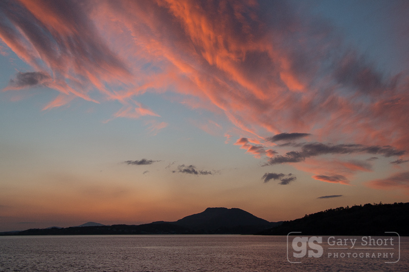 Tremadog Bay dusk - Snowdonia images