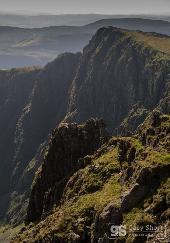 Craig Cau cliffs - Cadair Idris