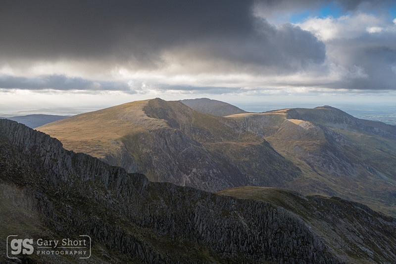Y Garn from the Glyders - Snowdonia images