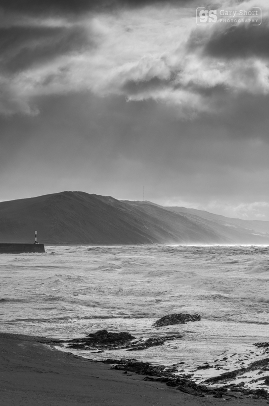 Storm light, Aberystwyth - Mid & South Wales images
