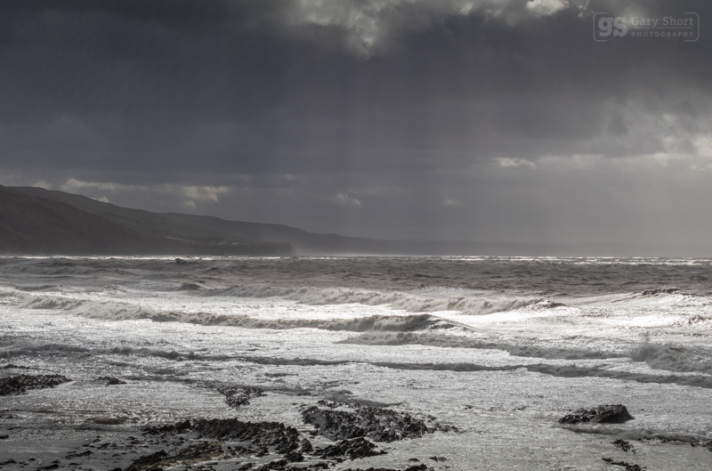 Stormy seas, Aberystwyth - Mid & South Wales images