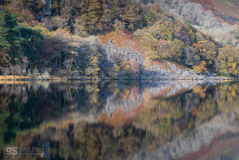 Llyn Gwynant reflections - Snowdonia images