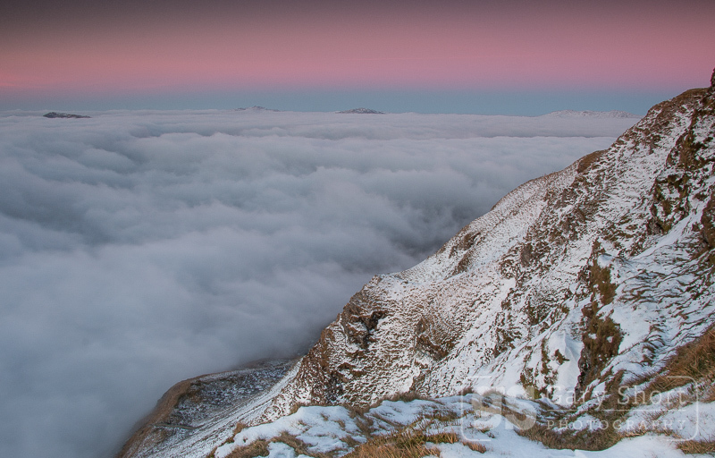 Cloud inversion, Tyrrau Mawr - Cadair Idris