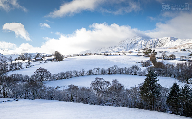 Below Aran Benllyn, Winter - Snowdonia images