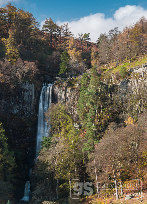 Autumn light, Pistyll Rhaeadr - Mid & South Wales images
