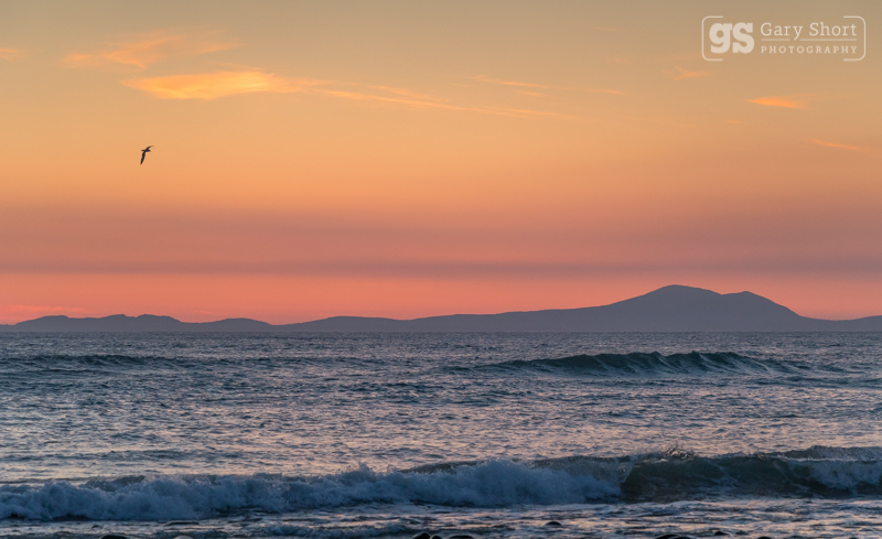 Evening waves, Cardigan Bay - North Wales images