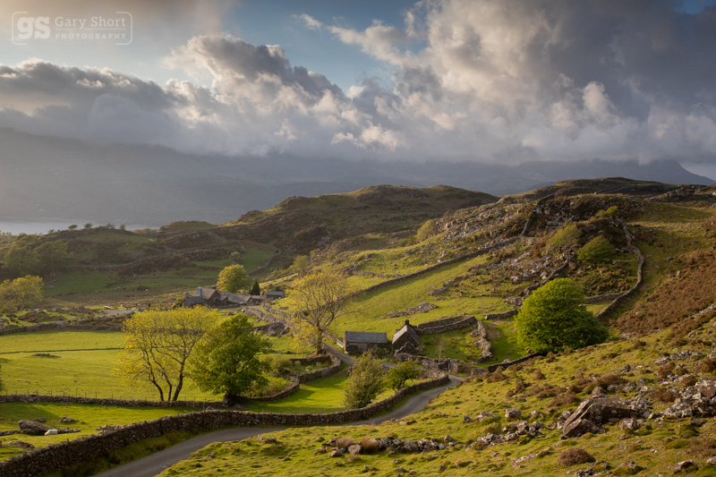 Evening light above the Mawddach - Snowdonia images