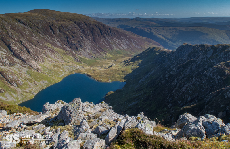 Cwm Cau, morning light - Cadair Idris