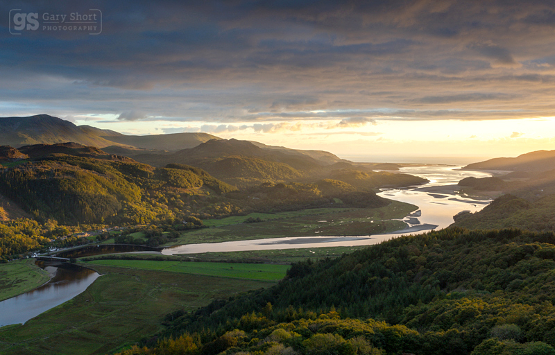 Evening tide, Mawddach Estuary - Snowdonia images