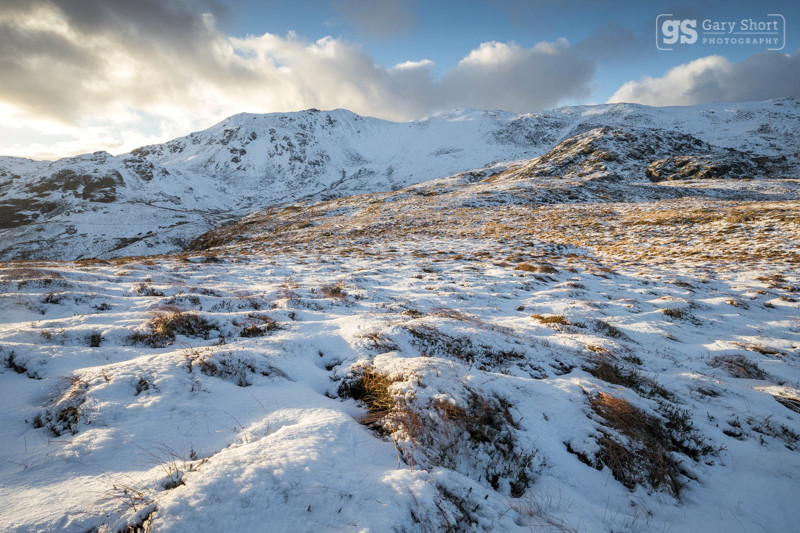 Winter sun, Arenig Fawr - Snowdonia images