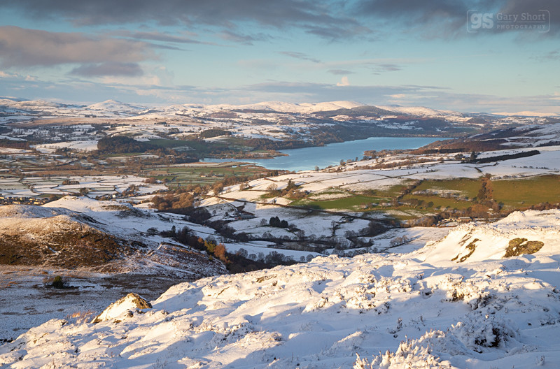 January snow, Llyn Tegid - Snowdonia images