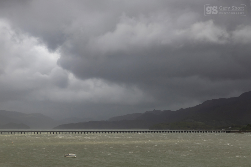 Storm over the Mawddach - Snowdonia images
