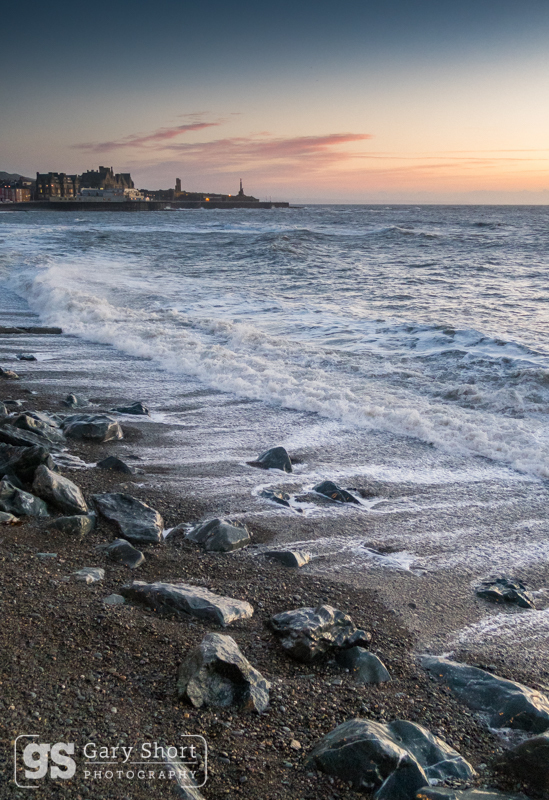 Aberystwyth evening - Mid & South Wales images