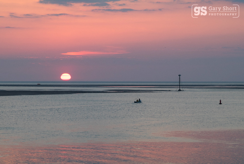 Sunset at Deganwy - North Wales images