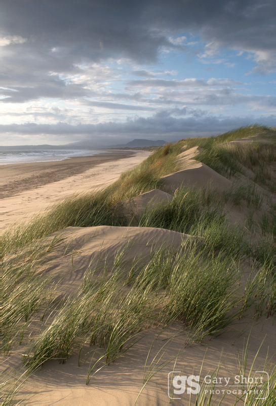 Evening light, Morfa Harlech - Snowdonia images
