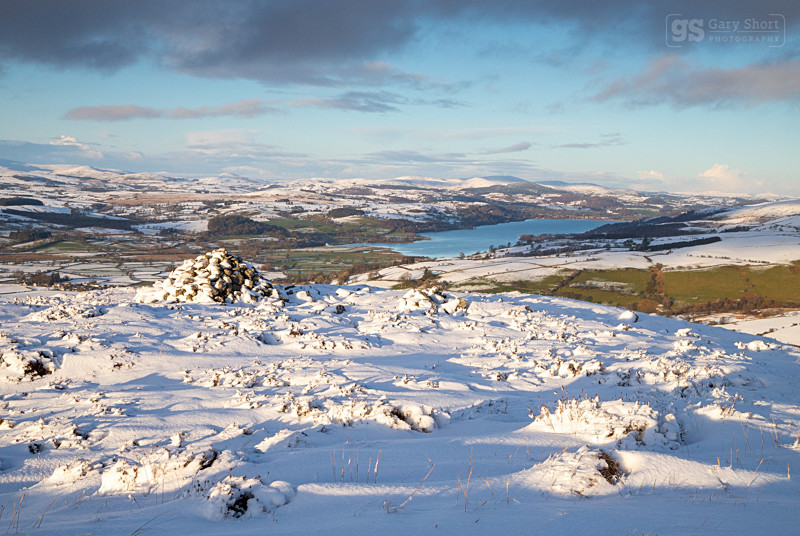 Llyn Tegid from Moel Ddu - Snowdonia images
