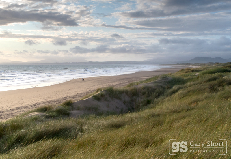 A bracing walk, Harlech beach - Snowdonia images