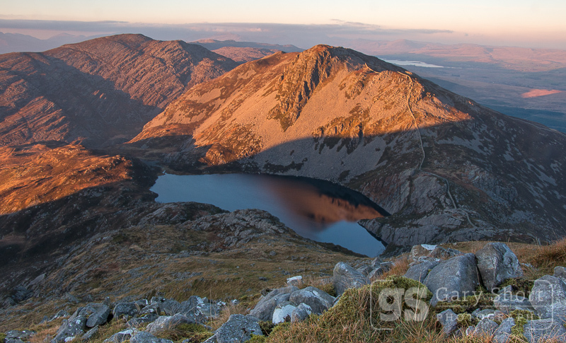 Sunset on the Rhinogs - Snowdonia images
