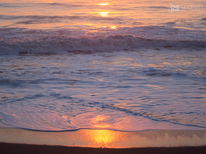 Sunset reflection - Mid & South Wales images