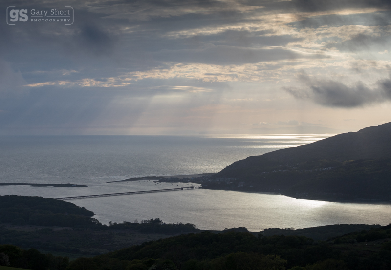 Rays over the bay, Barmouth - Snowdonia images