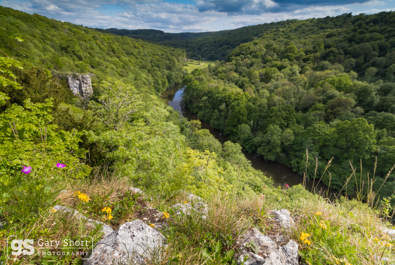 Above the Wye Valley near Monmouth - Mid & South Wales images