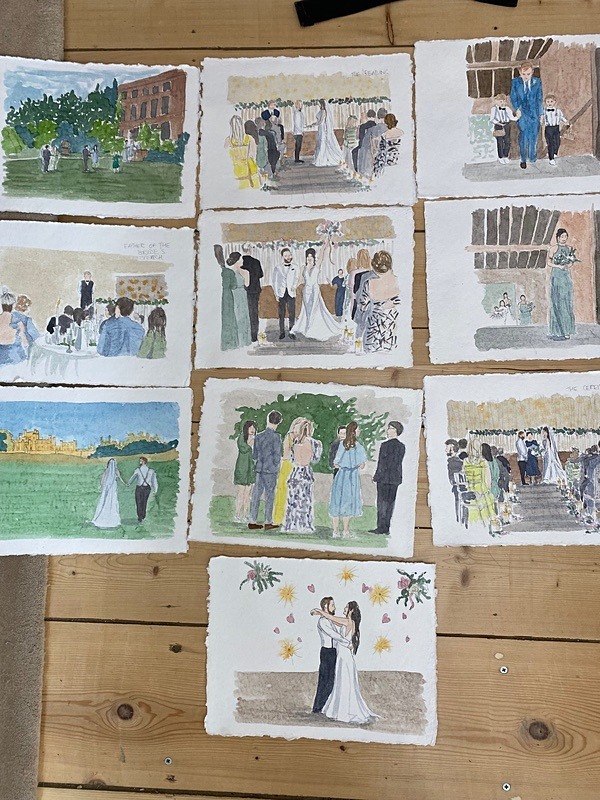  - Wedding Sketchbooks