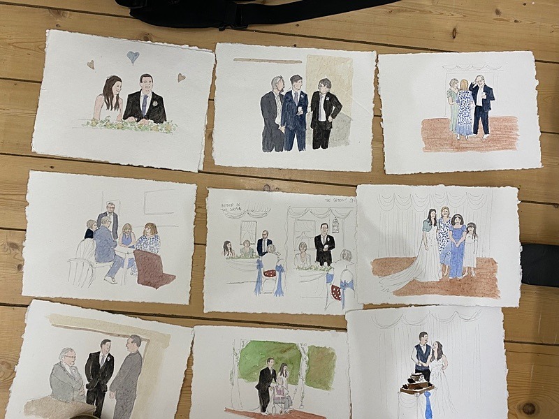 - Wedding Sketchbooks