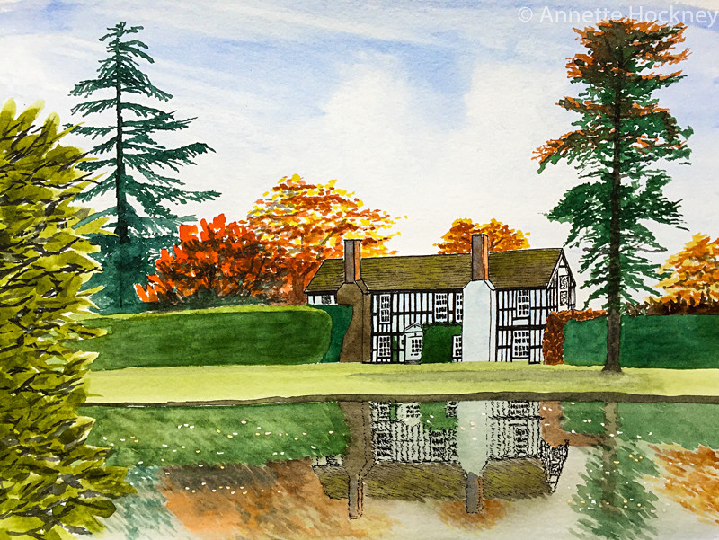 Gawsworth Hall in Autumn - Local scenes