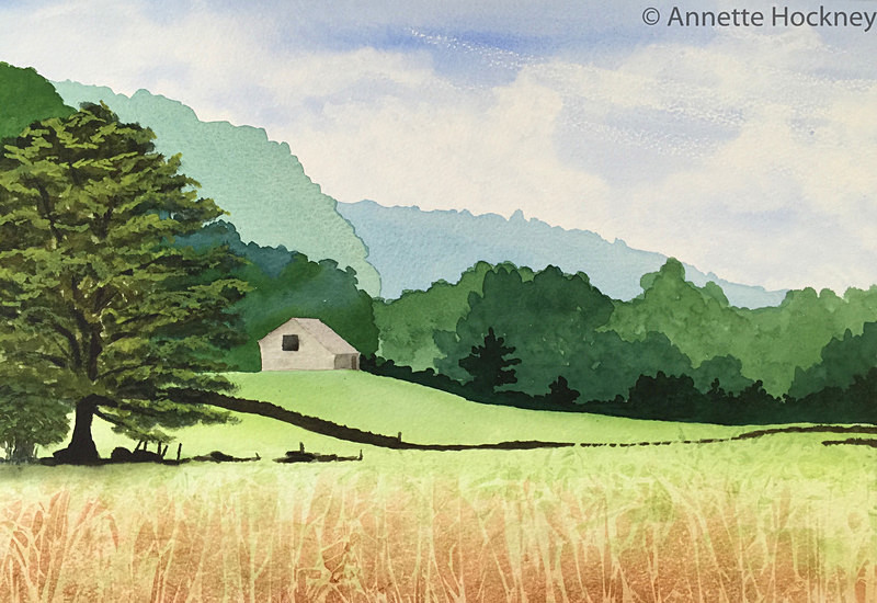 Penine scene - Watercolour paintings