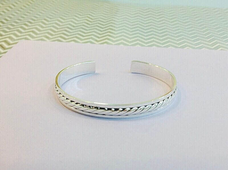 Silver bangle.   £116.00 - Introducing our new silver collection