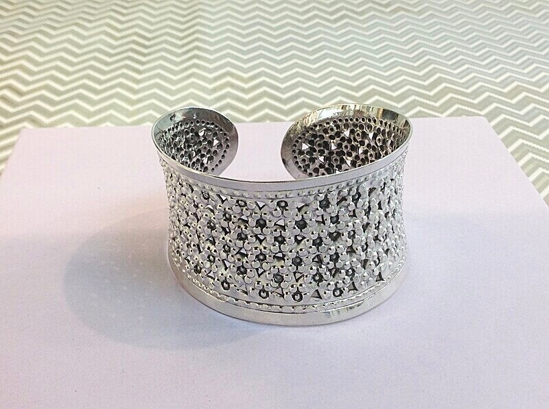 Silver cuff bangle.    £200.00 - Introducing our new silver collection