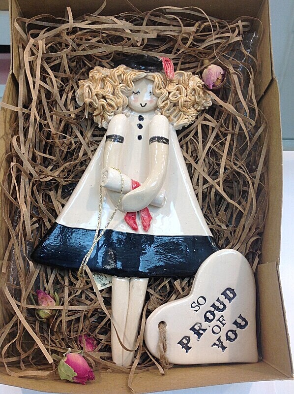Molly dolly.  7' tall.  £39.00 - Barbara Lea Pottery