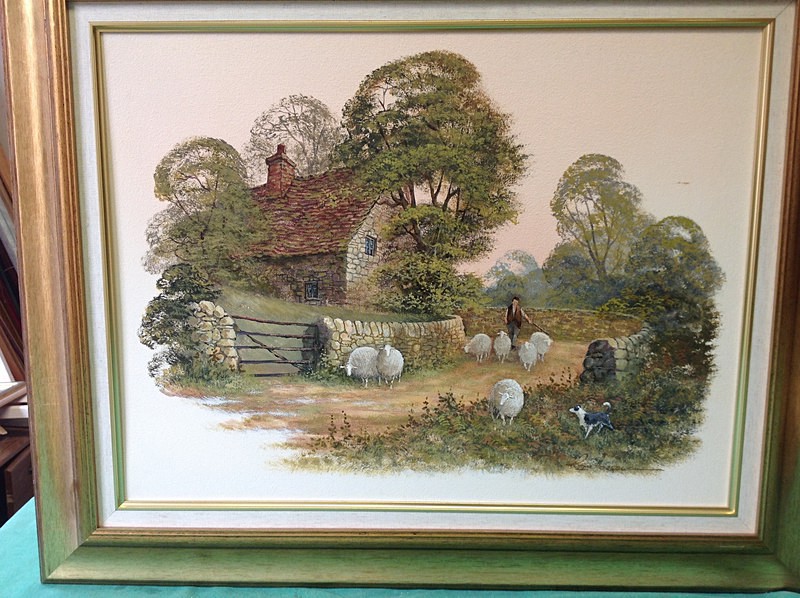 18' x 24'.   £280.00 - Oil on Canvass - Ronald Horsewell