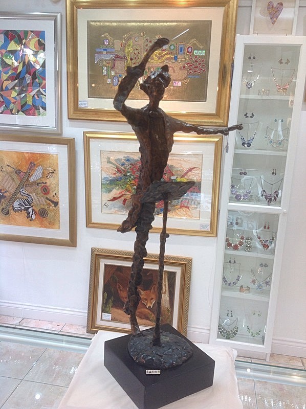 The conductor £499.00 - Pure bronze sculptures