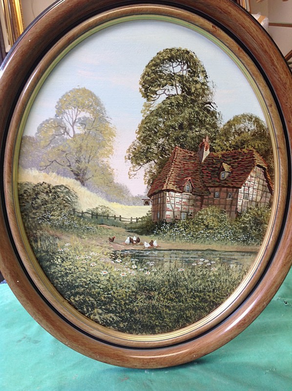 20' x 16'.  £250.00 - Oil on Canvass - Ronald Horsewell