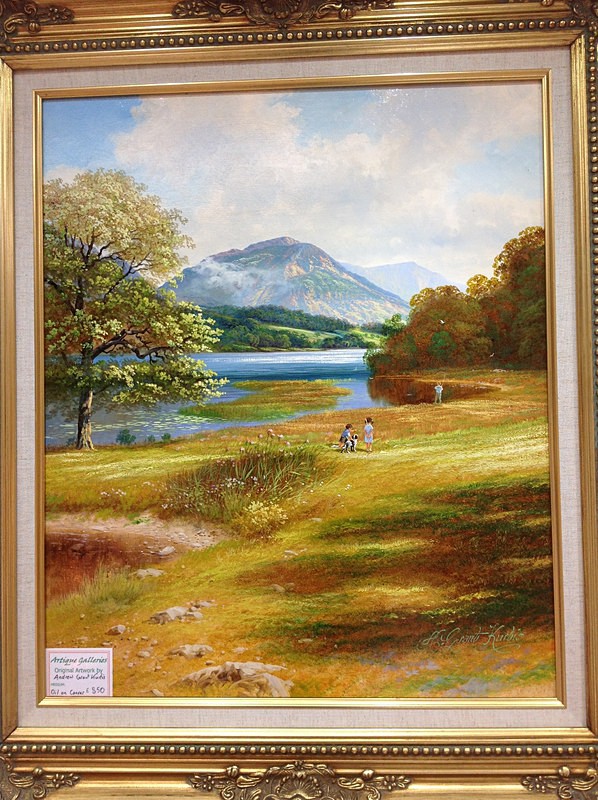 24' x 20'  £850.00 - Oil on Board - Andrew Grant Kurtis