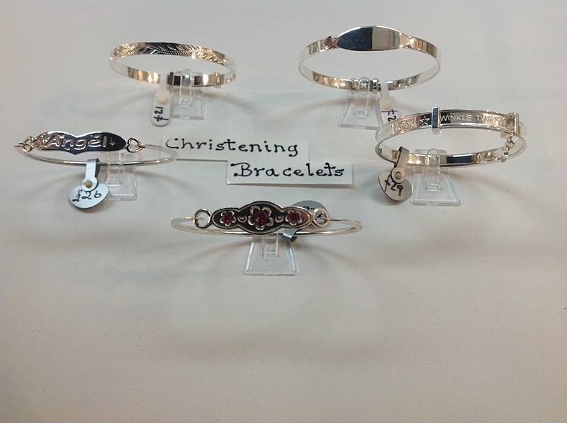  - Jewellery - Silver Christening Bracelets
