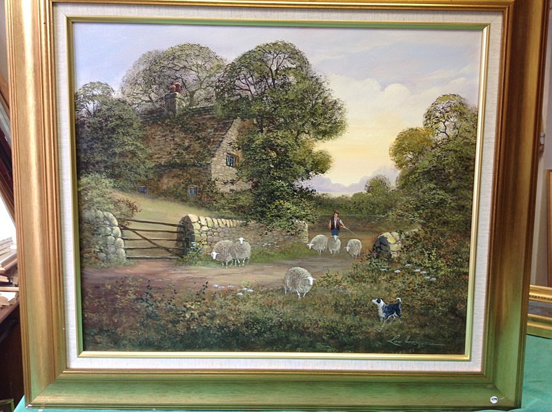 24' x 20'.  £330.00 - Oil on Canvass - Ronald Horsewell