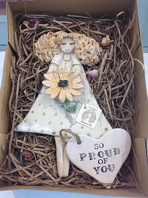 Molly dolly.   7' tall   £39.00 - Barbara Lea Pottery