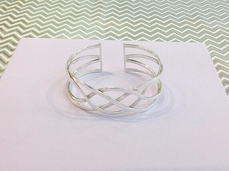Silver bangle.   £130.00 - Introducing our new silver collection
