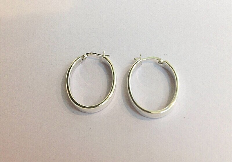 Silver hoop earrings    £46.00 - Introducing our new silver collection