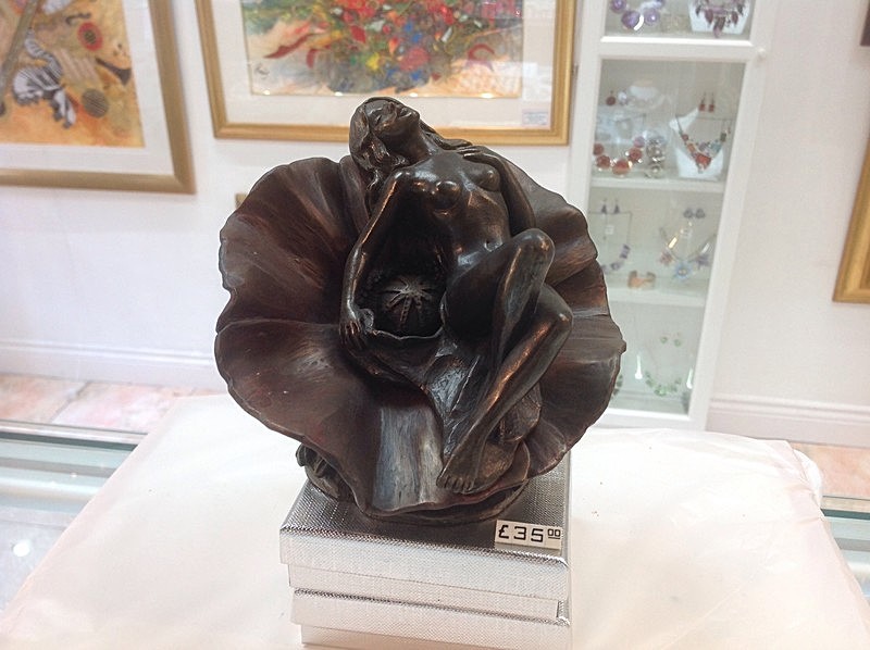Cold cast figure £35.00 - Cold cast bronze figures