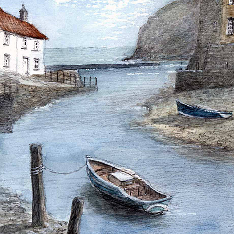 Staithes - Yorkshire Landscapes: Square Prints